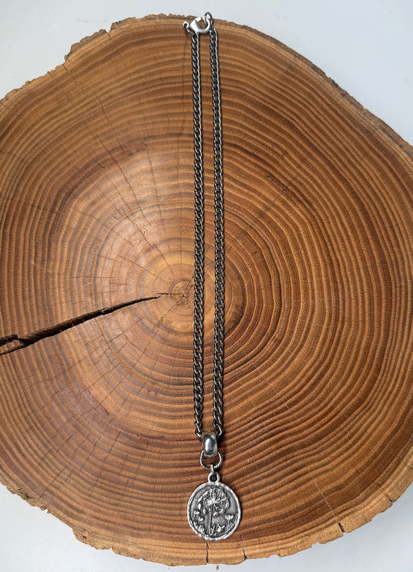 Belle Via Jewelry Dandelion Necklace