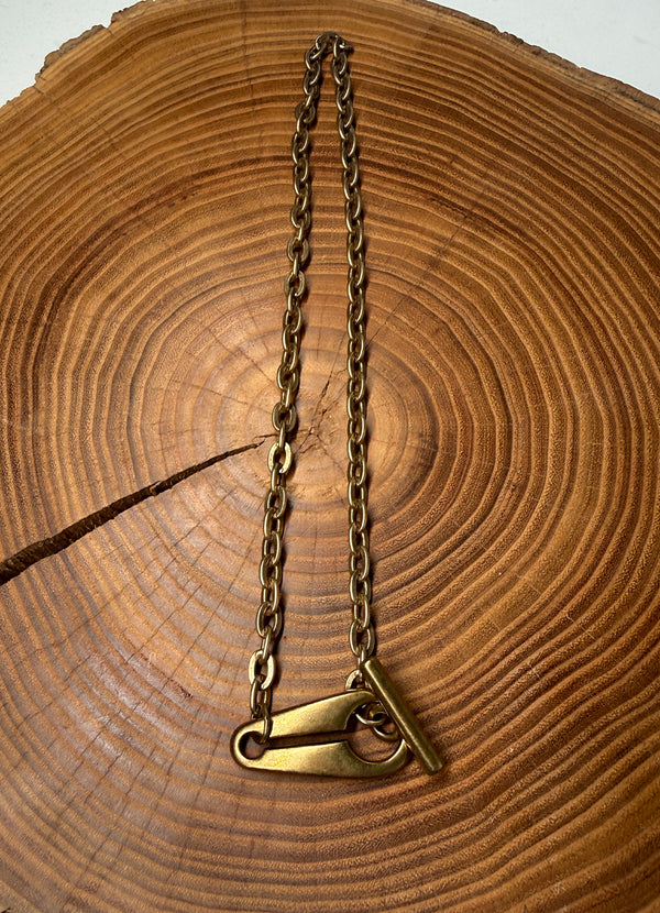 Belle Via Jewelry Soda Tab Toggle Necklace