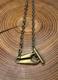 Belle Via Jewelry Soda Tab Toggle Necklace
