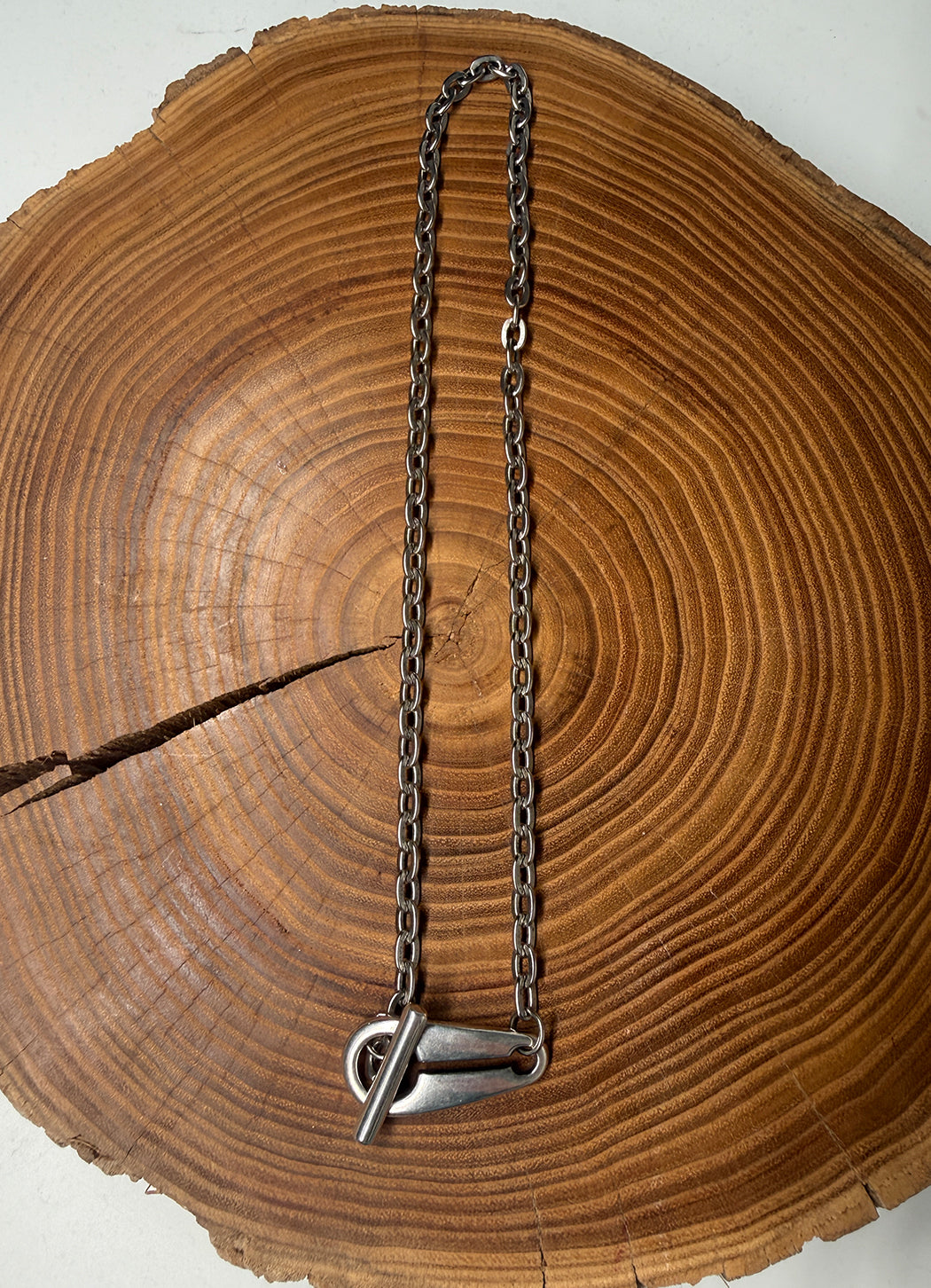 Belle Via Jewelry Soda Tab Toggle Necklace