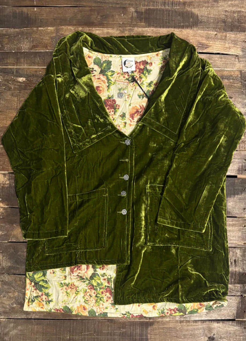 Jaded Gypsy Evening Whisper Velvet Jacket