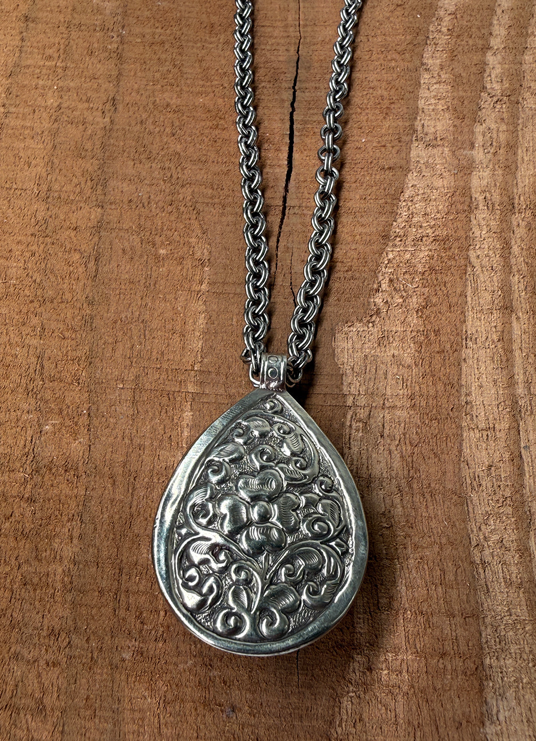 Belle Via Jewelry One-Of-A-Kind Larimar Necklace