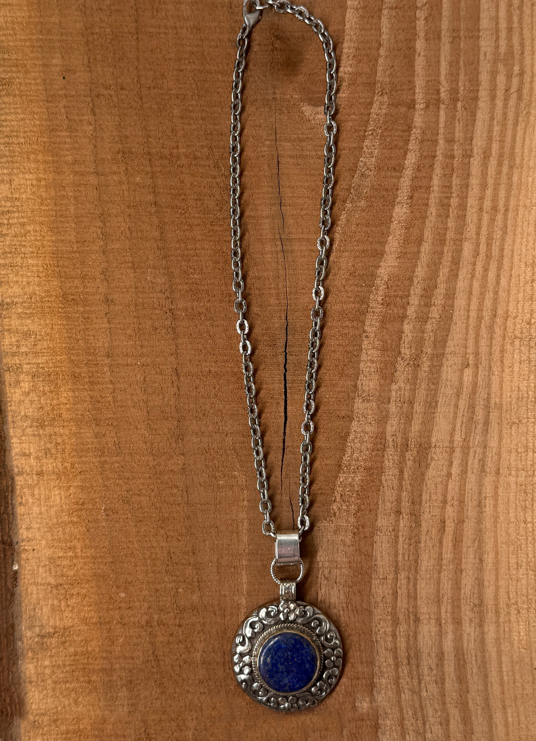 Belle Via Jewelry One-Of-A-Kind Lapis Necklace