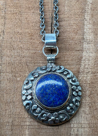 Belle Via Jewelry One-Of-A-Kind Lapis Necklace