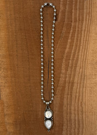 Belle Via Jewelry One-Of-A-Kind Mother of Pearl Necklace