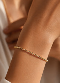 Enewton Classic Gold 2mm Bead Bracelet - Gold