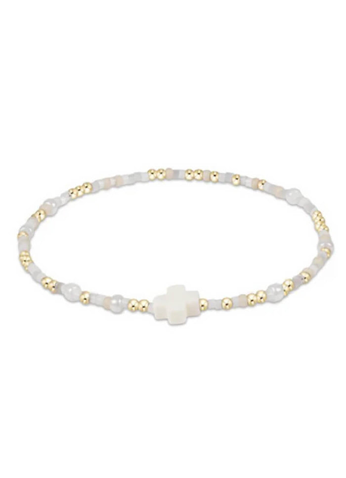 Enewton Hope Unwritten Signature Cross Bracelet