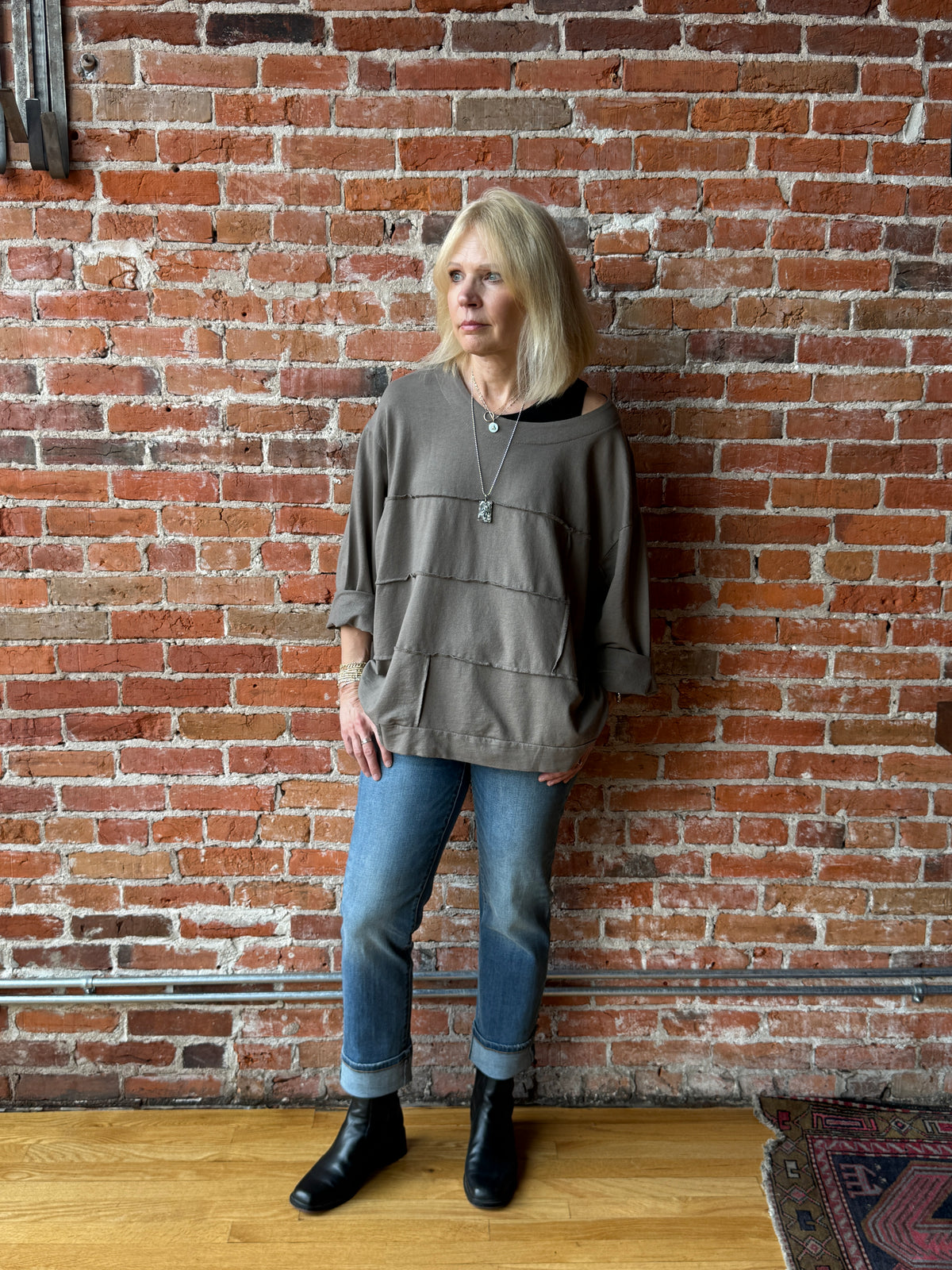 Transparente Vintage Sweatshirt