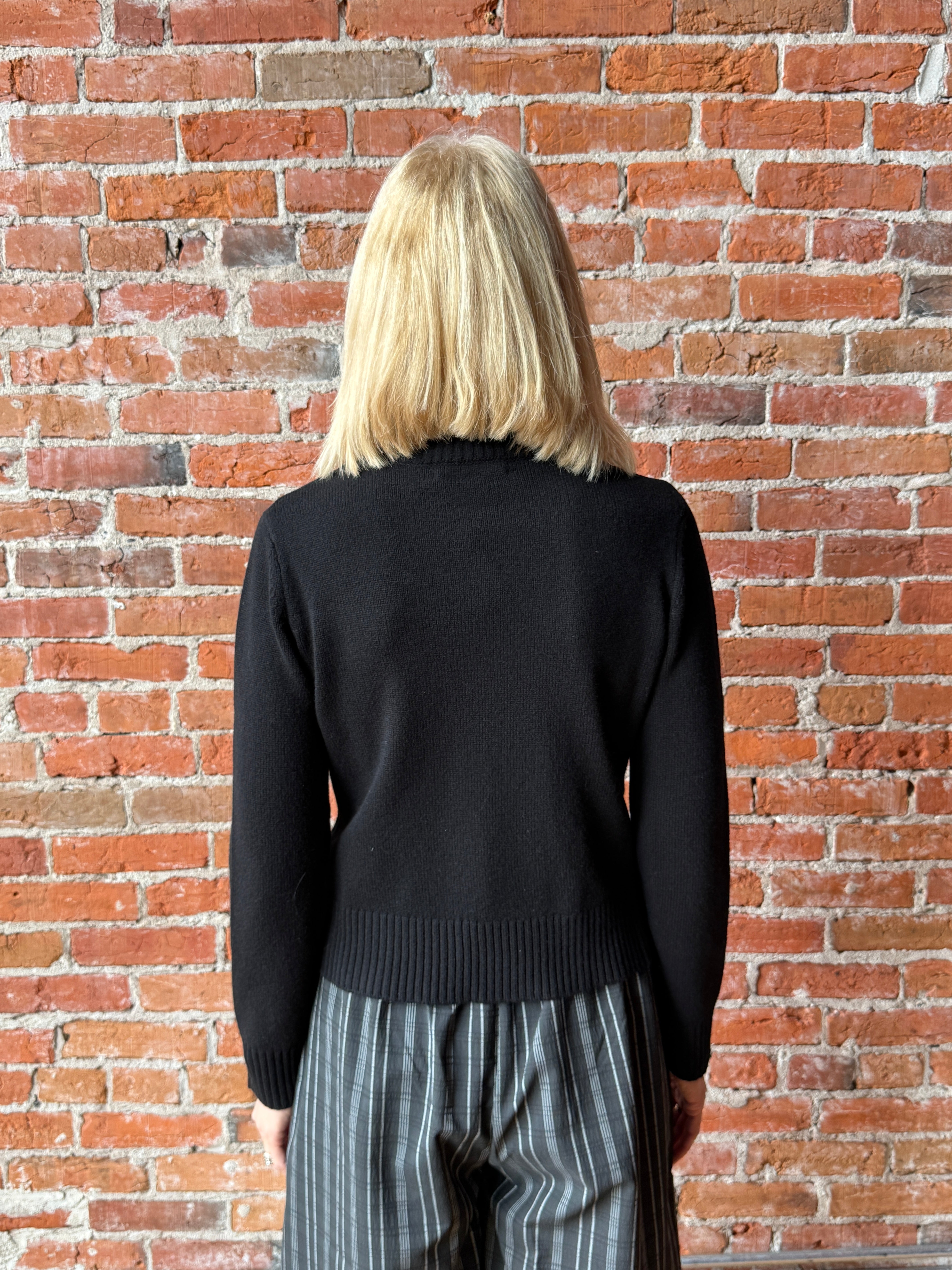 トップス Ex.Alashan cashmere Knit - mid turtle Alashan Cashmere Merino Eden Turtle Neck – Details Direct
