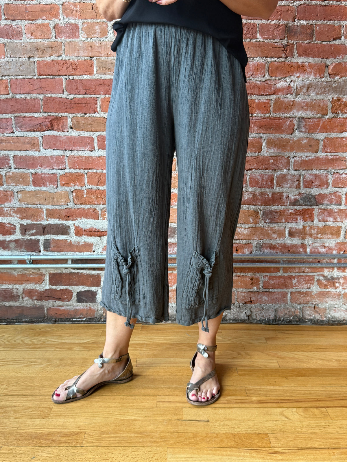 Oh My Gauze Sammy Cropped Pocket Pant
