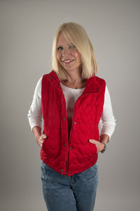 J. Society Heart Puffer Vest