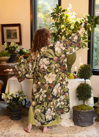 Market of Stars Fleur De Lune Opera Duster Kimono Robe