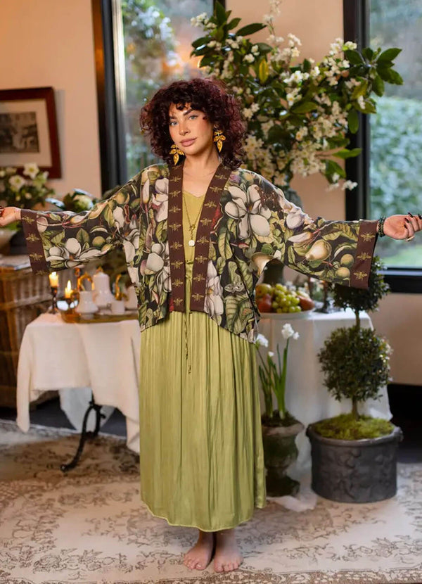 Market of Stars Fleur De Lune Pixie Duster Crop Kimono