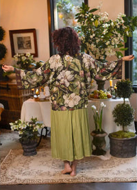 Market of Stars Fleur De Lune Pixie Duster Crop Kimono