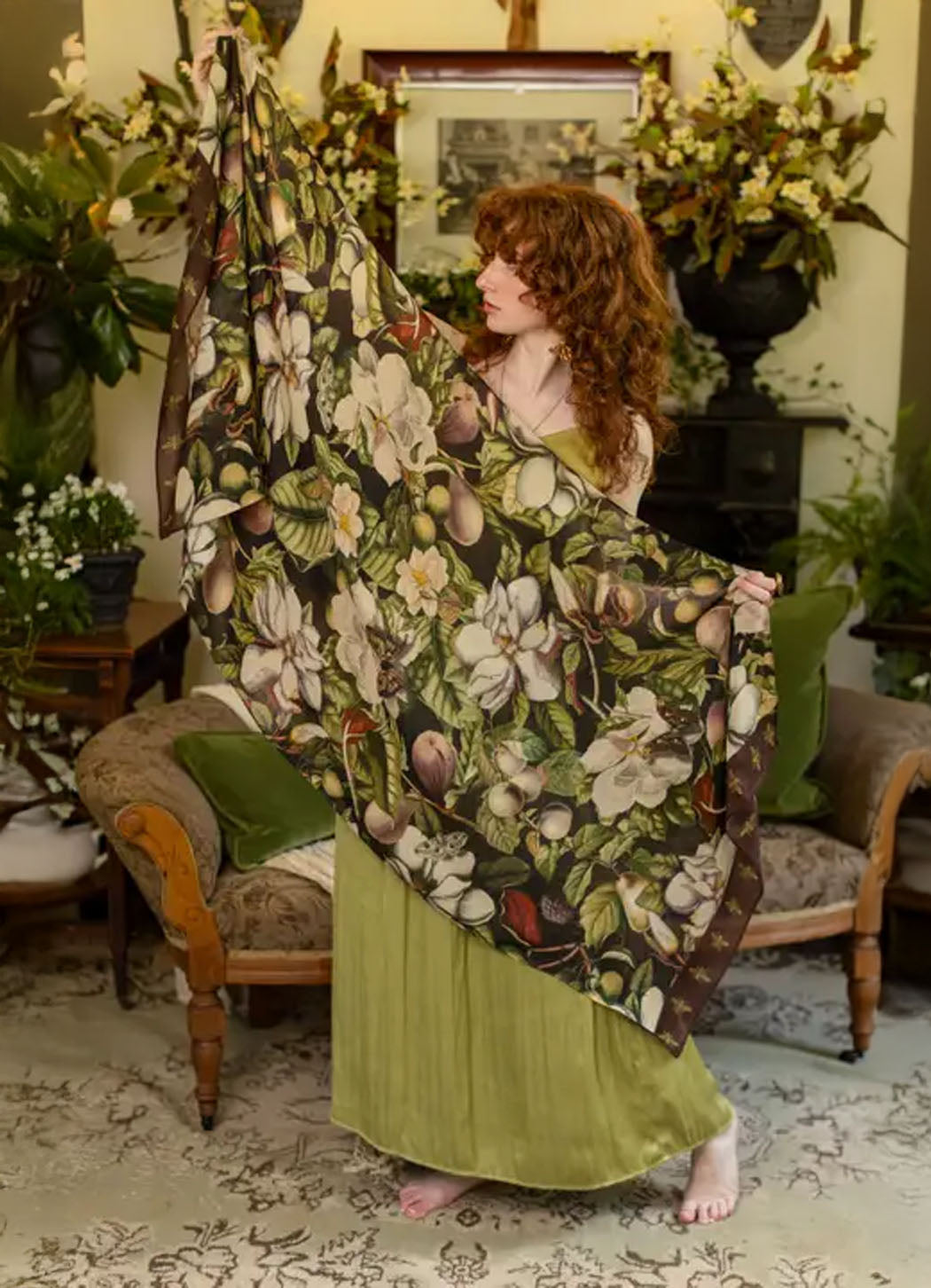 Market of Stars Fleur De Lune Scarf
