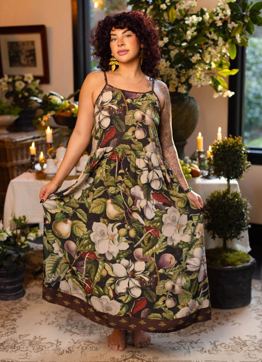 ワンピース Marbella Panel Printed Dress ワンピース Marbella Panel Printed Dress Marbella Panel Printed