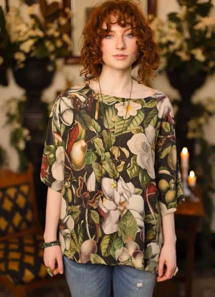 Market of Stars Fleur De Lune Luxe Tee Tunic Shirt