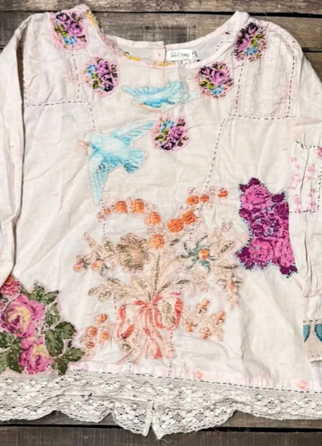 Jaded Gypsy Gilded Bloom Top