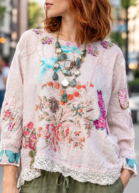 Jaded Gypsy Gilded Bloom Top