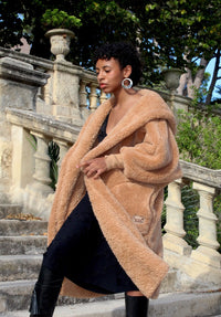 Nordic Beach Long Body Wrap - Caffe Latte