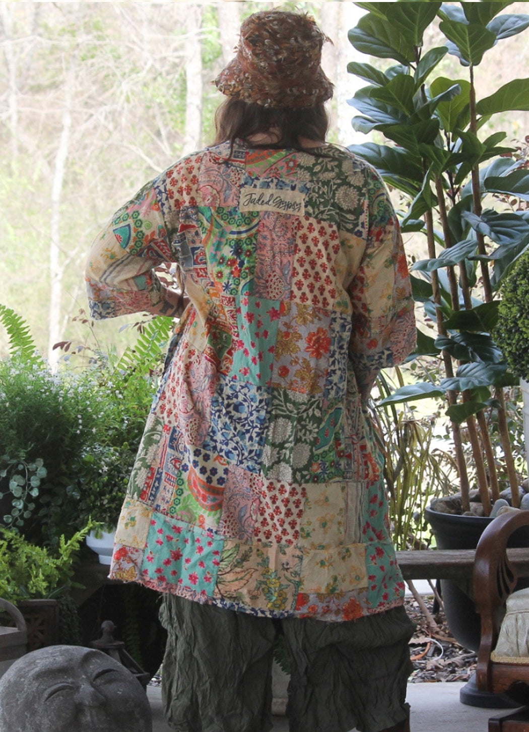 Jaded Gypsy Afternoon Garden Views Dress