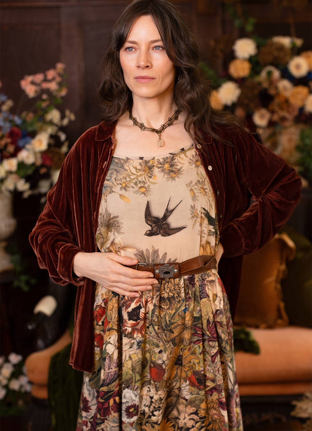 Market of Stars Golden Hour Bohéme Slip Dress