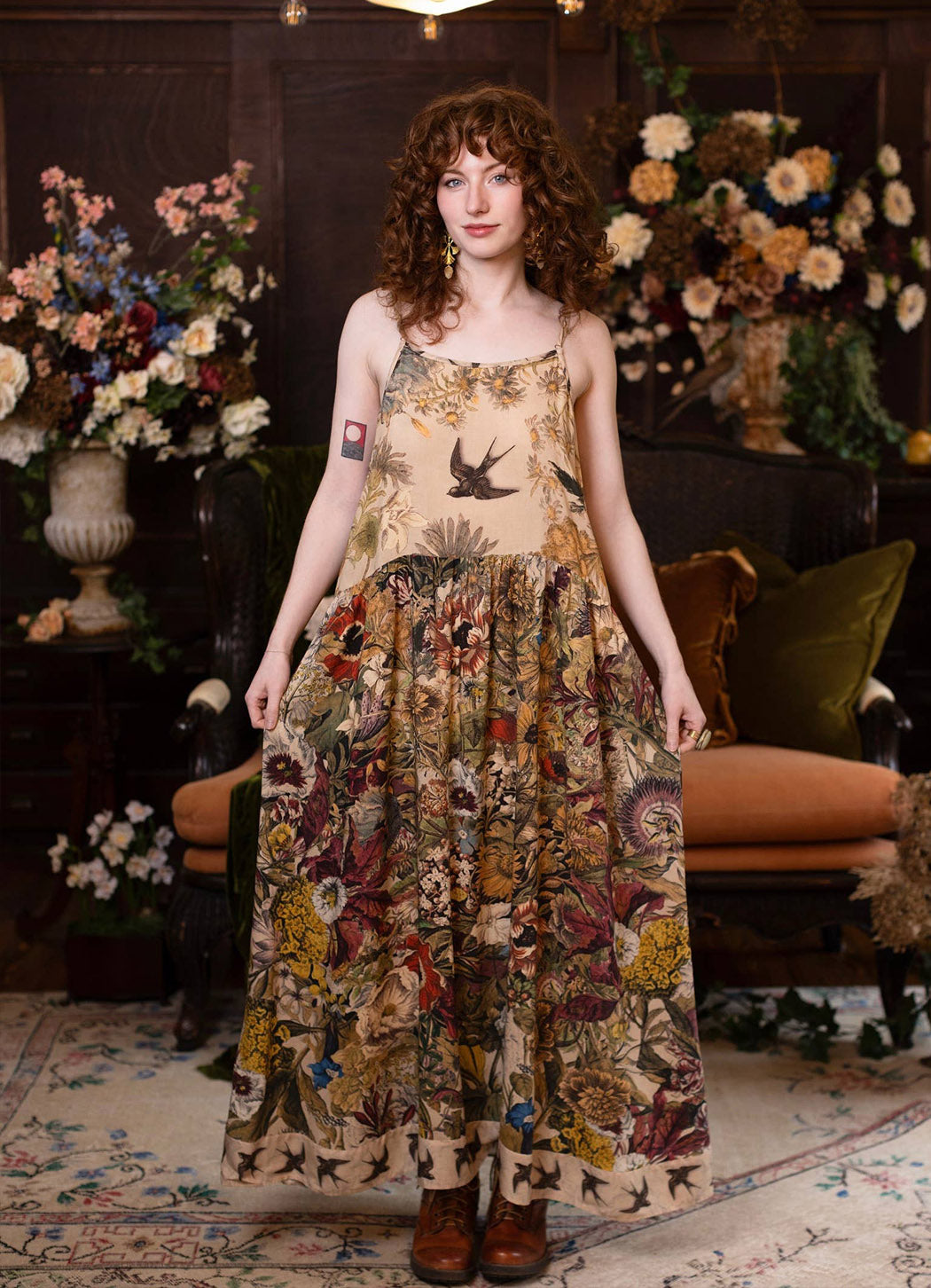 Market of Stars Golden Hour Bohéme Slip Dress