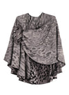 Rapti Fashion Reversible Cashmere Buckle Shawl