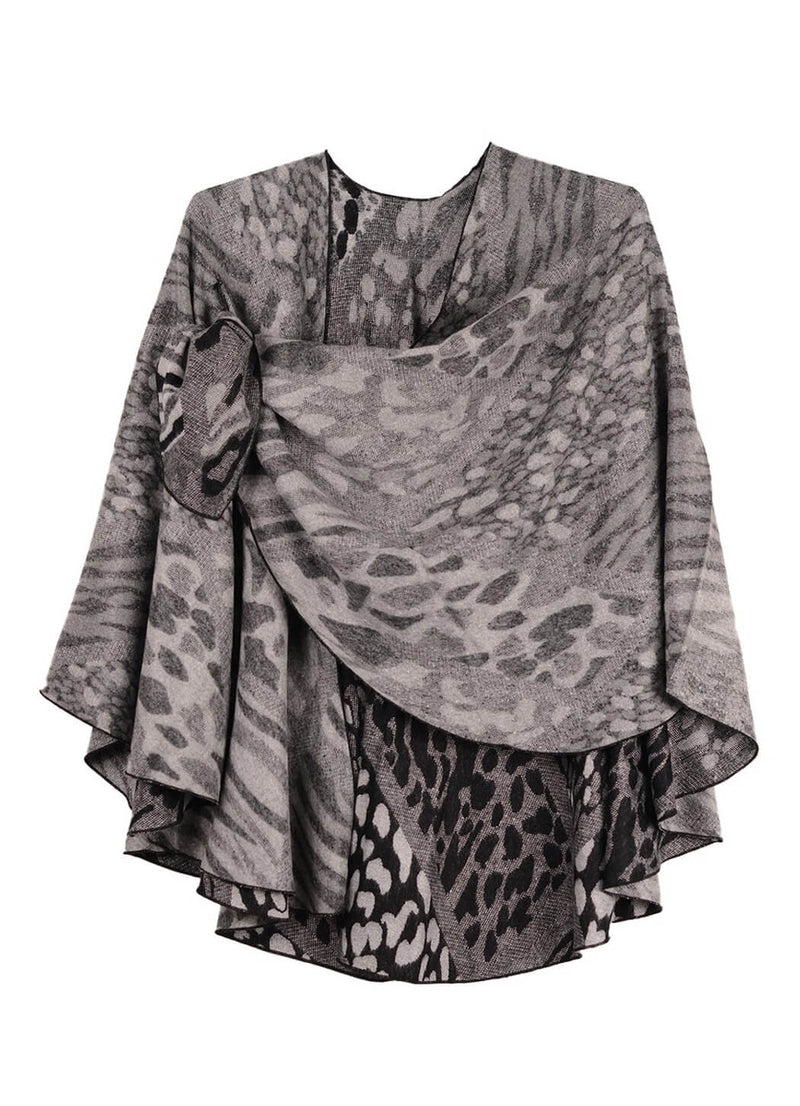 Rapti Fashion Reversible Cashmere Buckle Shawl