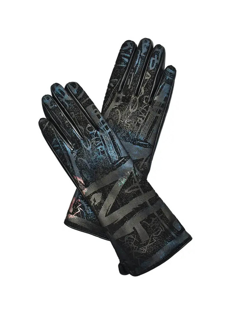 Dupatta Designs Graffiti Art Leather Gloves