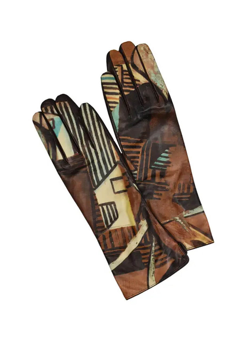 Dupatta Designs Maxwell Brown Leather Gloves