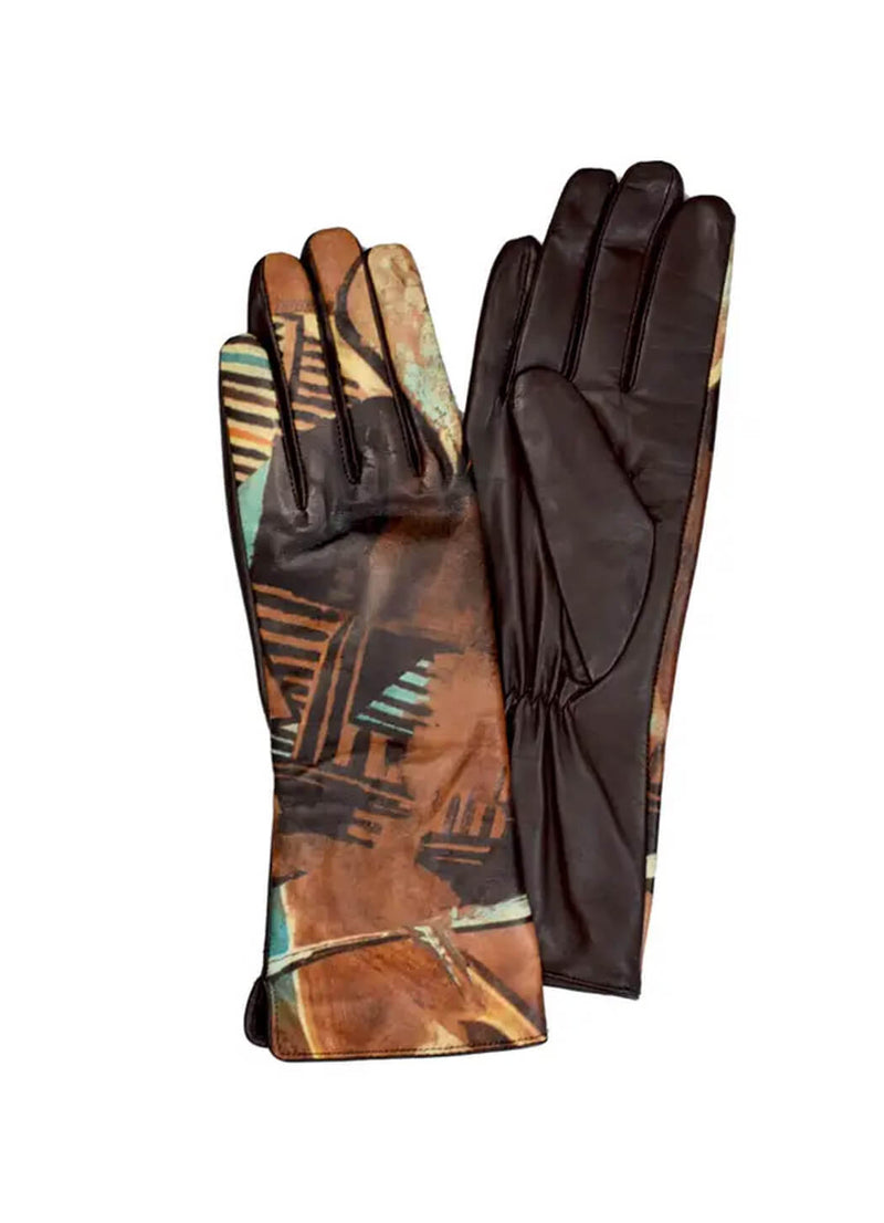 Dupatta Designs Maxwell Brown Leather Gloves