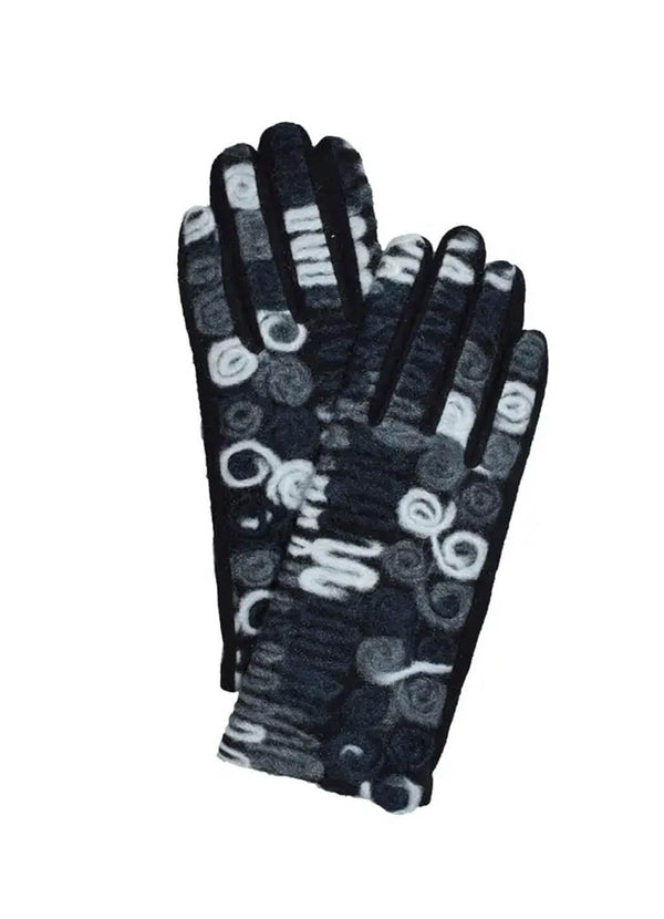 Dupatta Designs Shea Yarn Embroidered Gloves