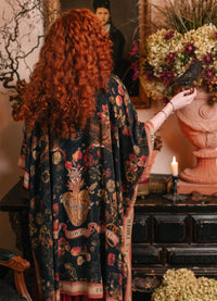 Market of Stars Heart of Gold Goddess Starduster Kimono With Sacred Heart
