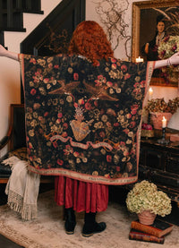 Market of Stars Heart of Gold Goddess Starduster Kimono With Sacred Heart