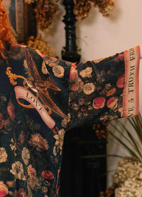Market of Stars Heart of Gold Opera Duster Kimono Robe With Sacred Heart