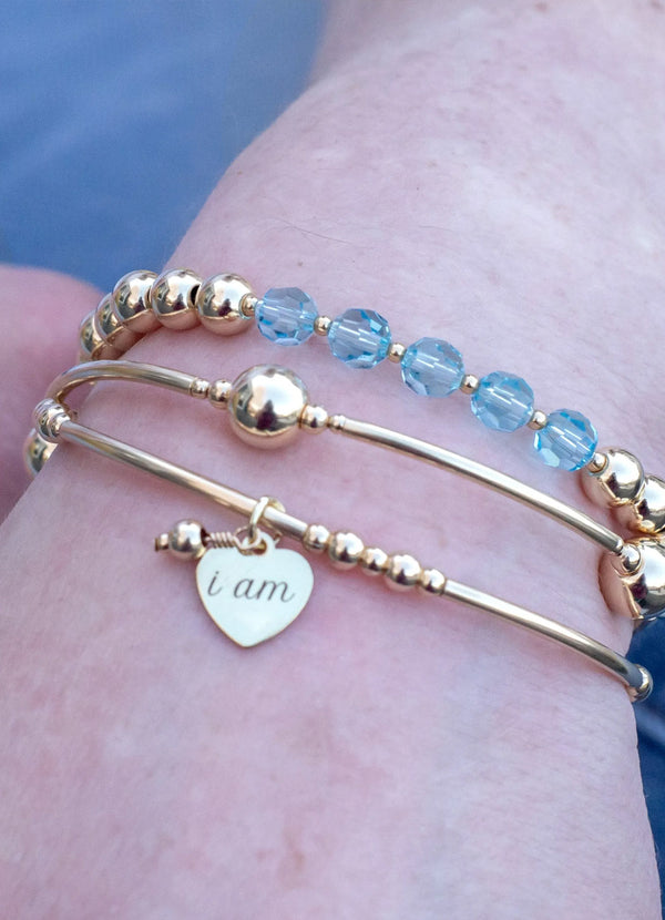 Blesssing Bracelet All Gold Filled Intentional Bracelet