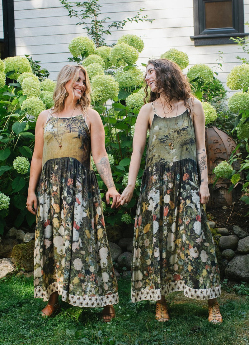Market of Stars I Dream In Flowers Bohemian Slip Dress