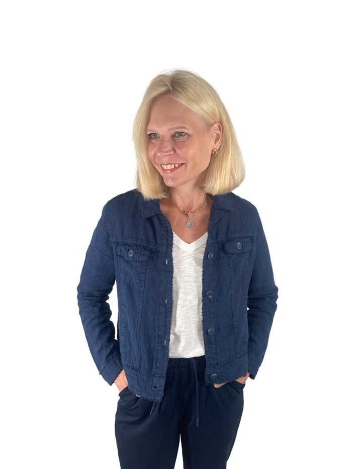 Lulu B Linen Travel Jacket