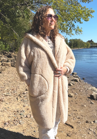 Nordic Beach Long Body Wrap - Fluffy Frappe