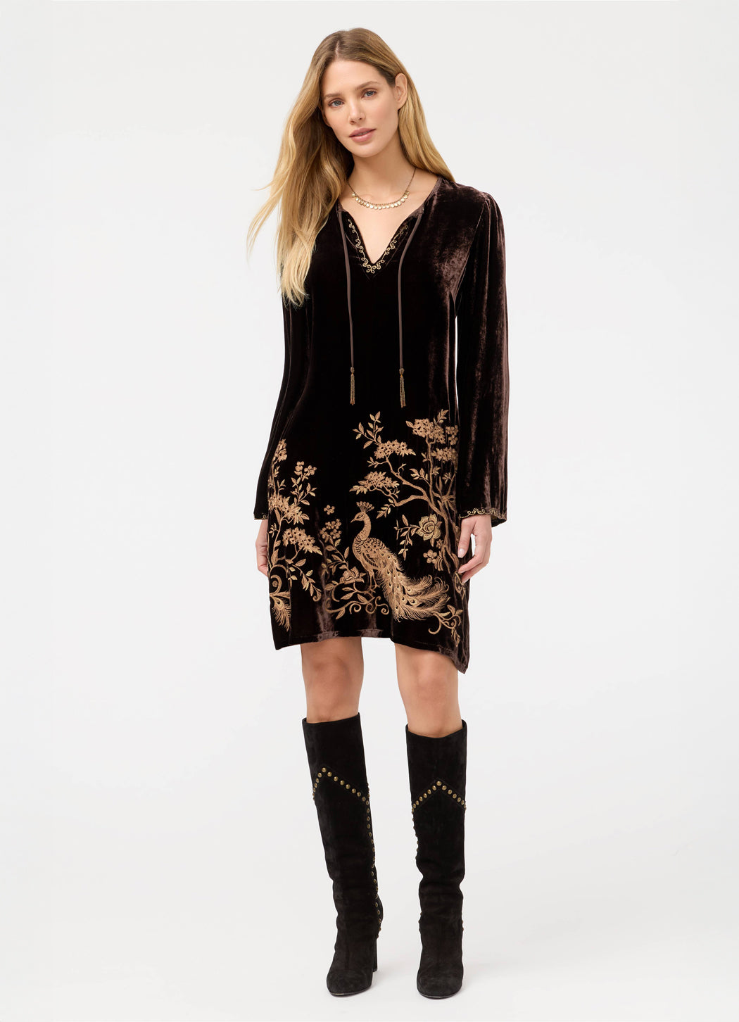 Johnny Was Molly Kimono Sleeve Dress