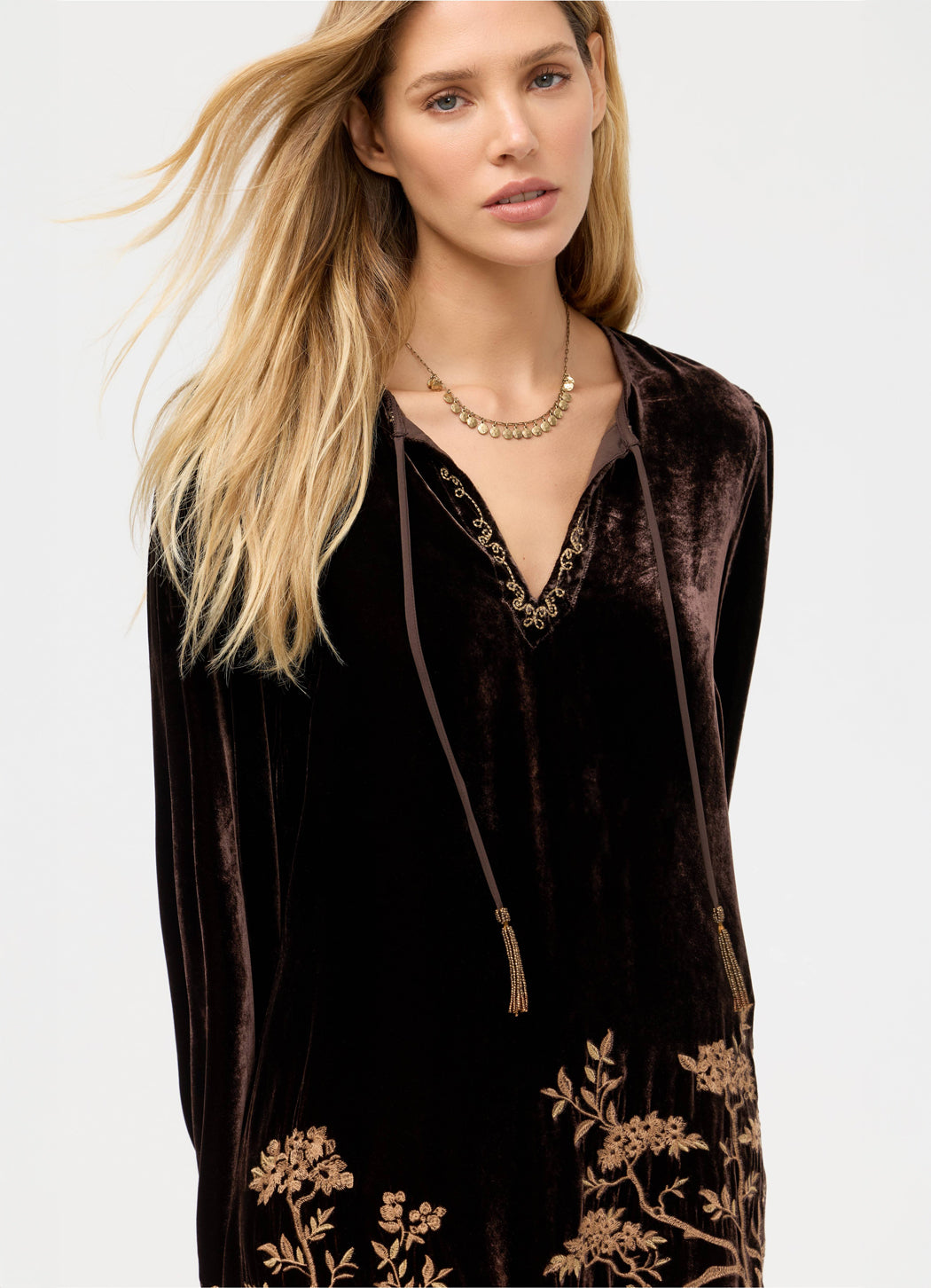 Johnny Was Molly Kimono Sleeve Dress