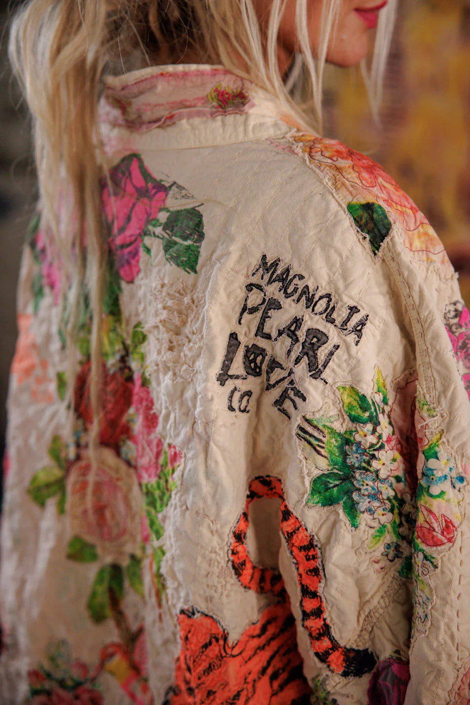 Magnolia Pearl Birch Daigo Kimono