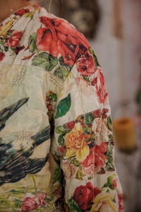 Magnolia Pearl Floral Cropped Leni Jacket