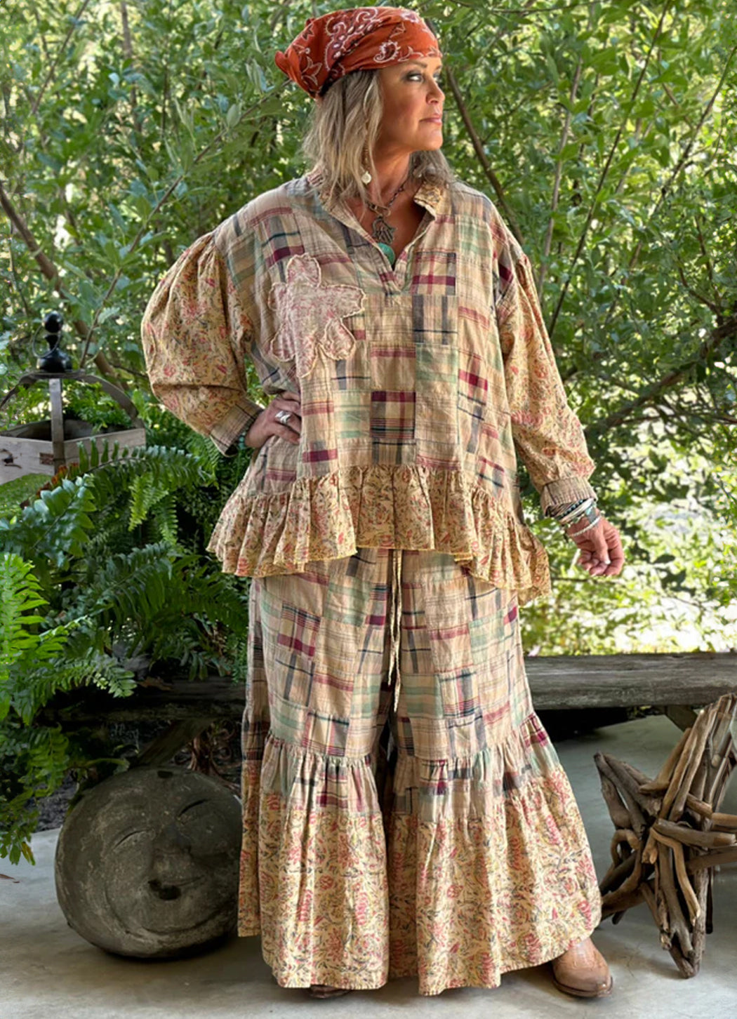 Jaded Gypsy All You Need Ruffle Pants