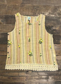 Jaded Gypsy Moon Flower Tank