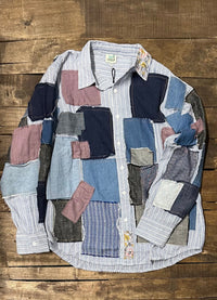 Jaded Gypsy Patched In Dreams Top