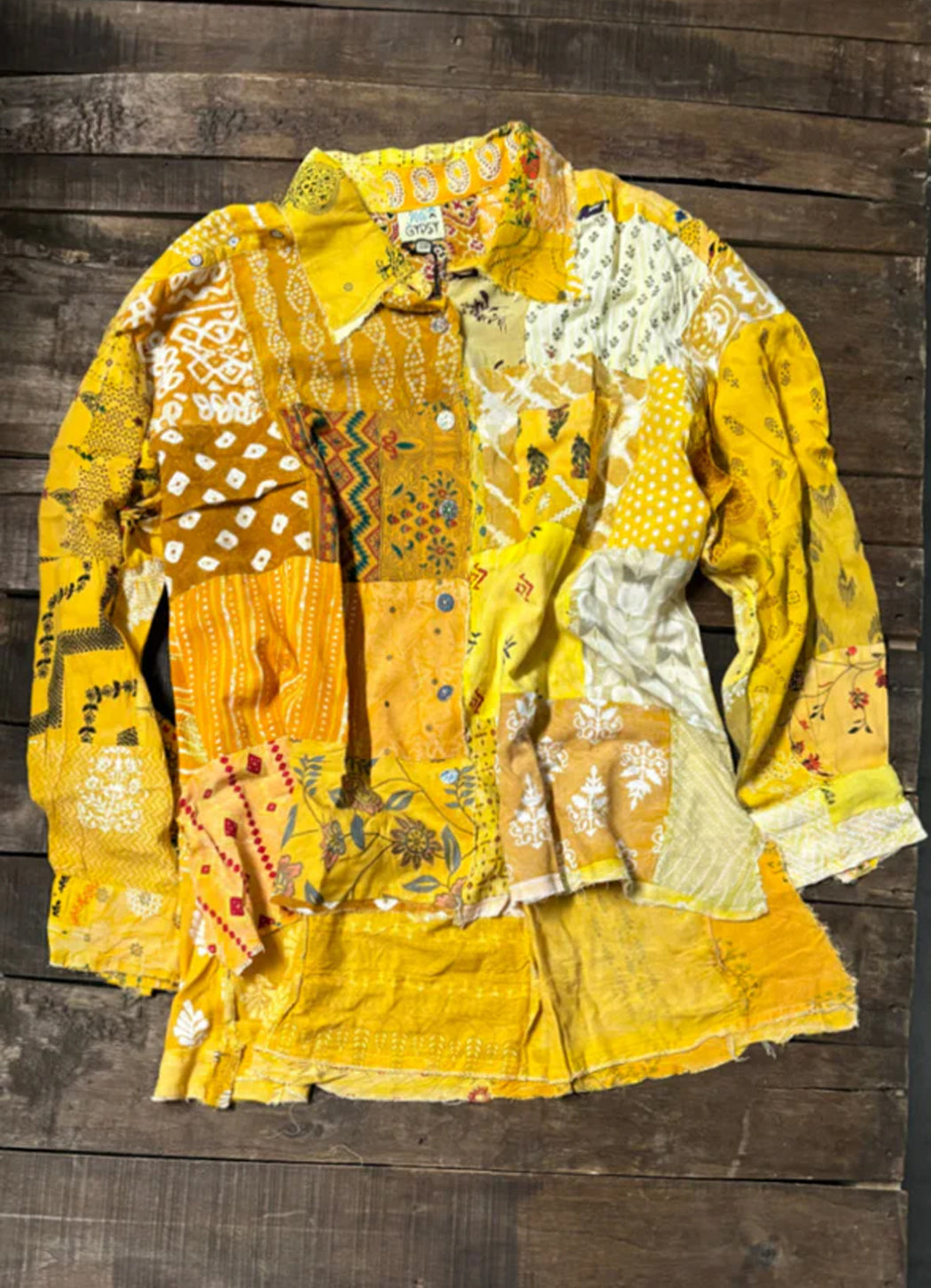 Jaded Gypsy Patchwork Sunrise Top