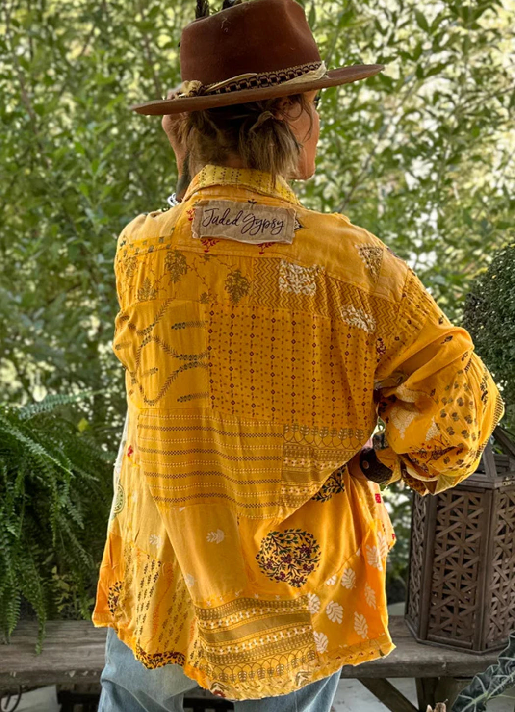 Jaded Gypsy Patchwork Sunrise Top