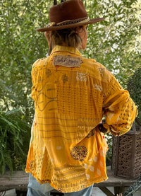 Jaded Gypsy Patchwork Sunrise Top